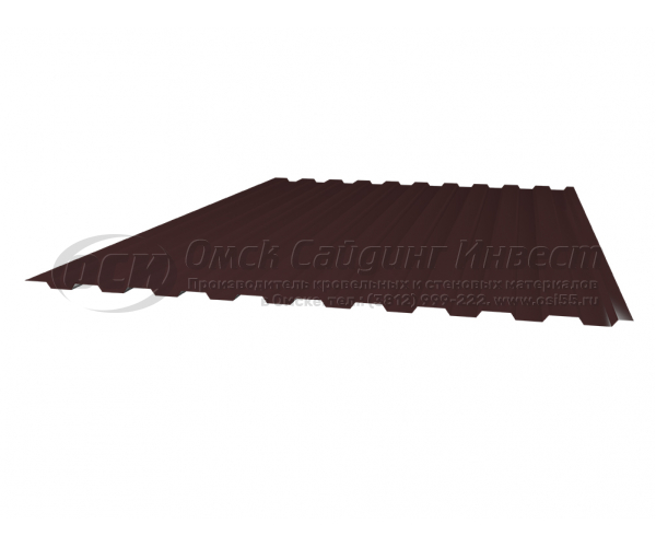 Профнастил С-8-1200 RAL 8017 (Шоколад) (0.35)