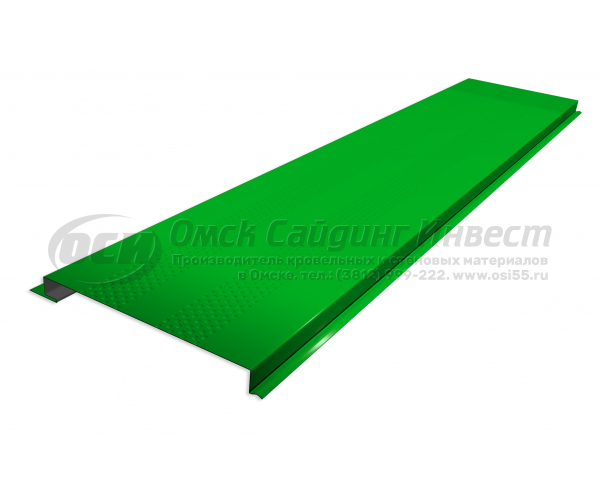 Фасадная панель ПФ-05 RAL 6005 (Зеленый мох) (0.5)