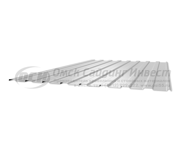Профнастил МП-20R RAL 9003 (Белый) (0.4 (эконом))
